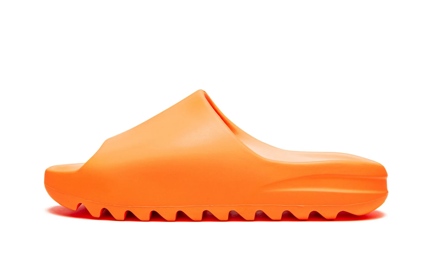 Yeezys SLIDE Enflame Orange